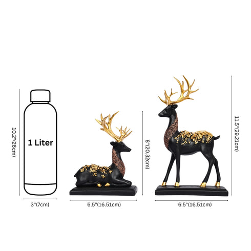 Deer Pair Showpiece for Home Décor