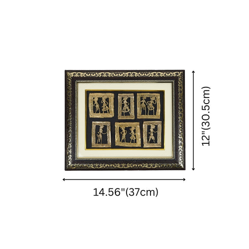 Dhokra Art Brass Tribal Community and Celebration