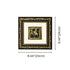 Dhokra Art Brass Tribal Couple Square Glass Frame
