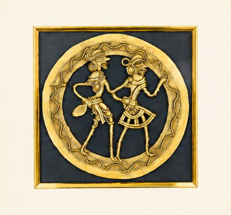 Dhokra Art Tribal Farming Couple