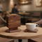 Eco-friendly Wooden Coaster Set with Holder