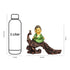 Elegant Baby Buddha on Peacock Figurine – Spiritual Home Decor