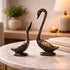 Elegant Brass Swan Pair – Premium Gifting Item