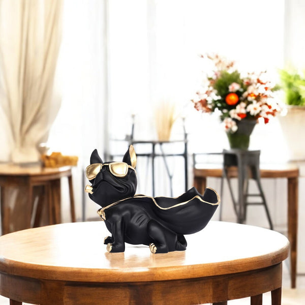Elegant Bulldog Decorative Bowl for Home Décor