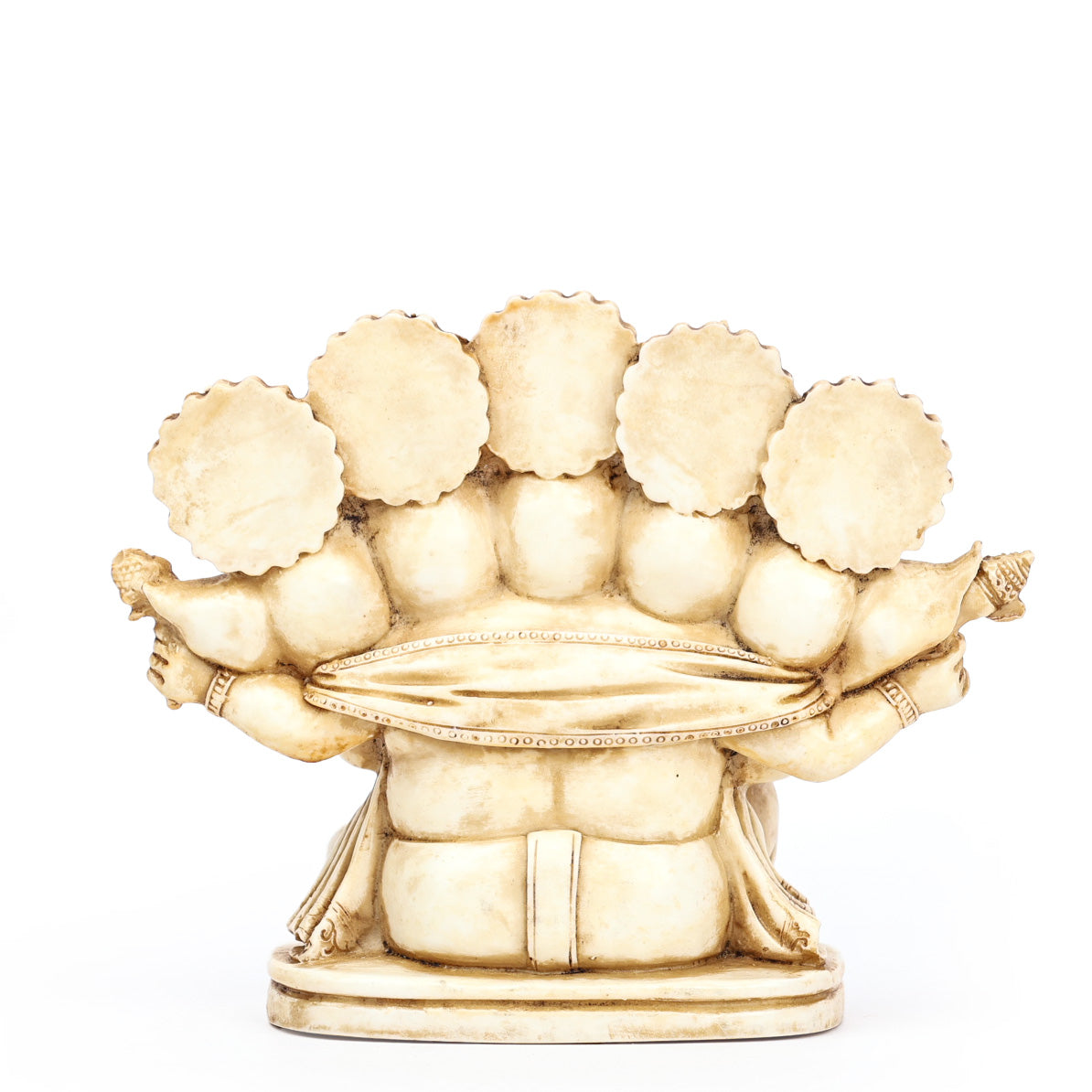 Elegant Cultured Marble Panchmukhi Ganesha