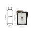 Elegant Silver Panther Decorative Frame - Metallic Photo Frame