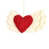 Felt Ornament - Love with Wing Ornament