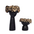 Floral Crown Heads Figurine for Home Décor