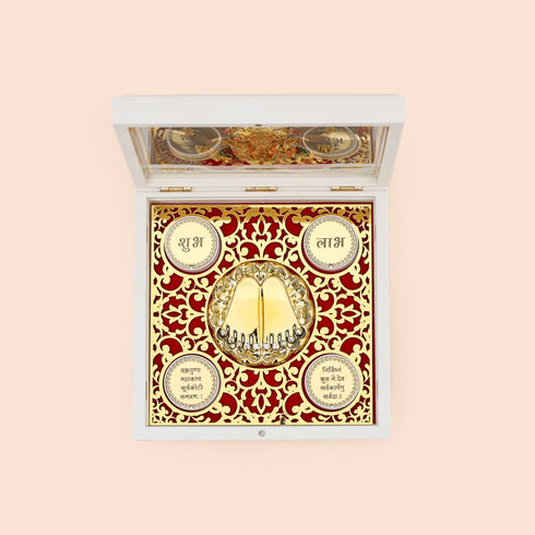 Ganesha Premium Pooja Gift Box/Pooja Peti