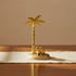 Aluminium Camel Statue with Palm Tree - Natriel