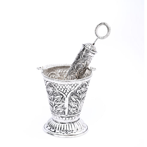 German Silver Decorative Pichkari and Balti
