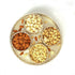German Silver Dry Fruit Platter and Bowl Set