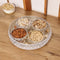 German Silver Dry Fruit Platter and Bowl Set