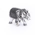 German Silver Elephant Showpiece with Green Velvet Box