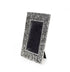 German Silver Floral Engraved Decorative Photo Frame