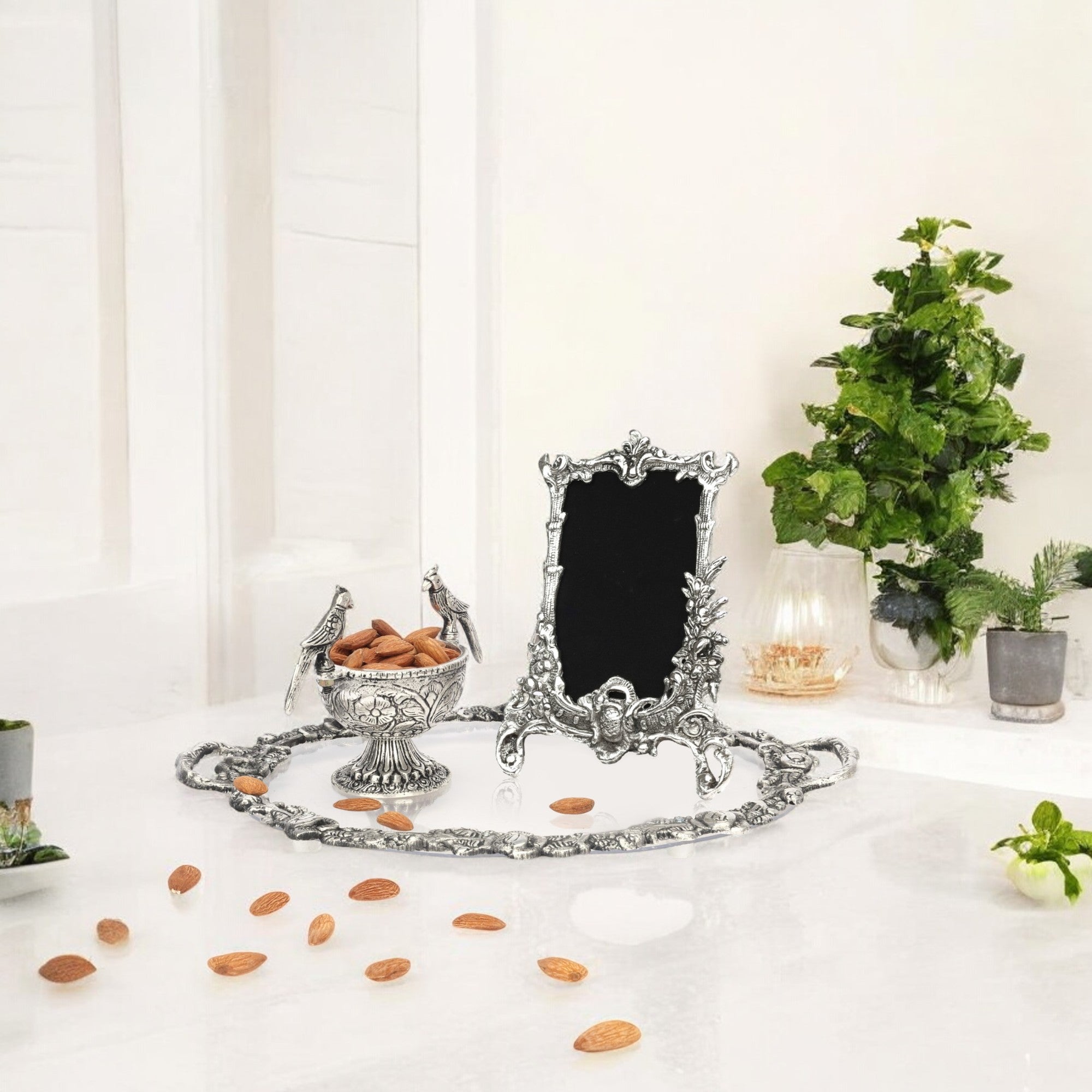 German Silver Gift Set—Silver