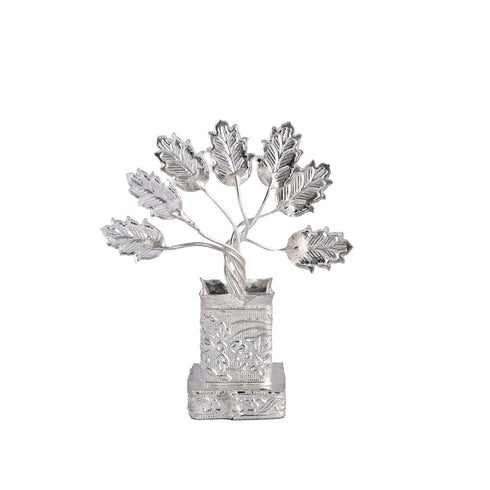 German Silver Tulsi Tree - Luxury Spiritual Gift Box Set