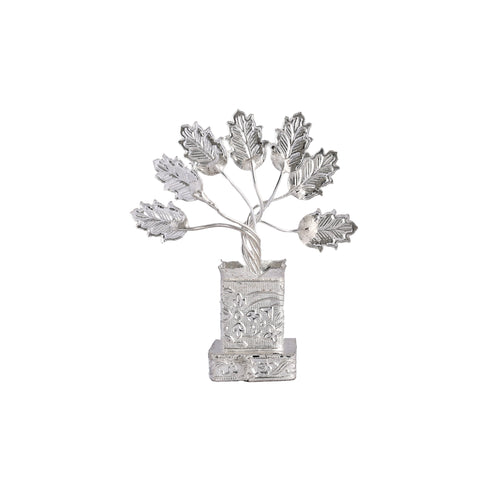 German Silver Tulsi Tree - Luxury Spiritual Gift Box Set