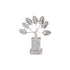 German Silver Tulsi Tree - Luxury Spiritual Gift Box Set