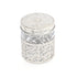 German Silver Glass Jar with Tray – Kitchen Décor Product
