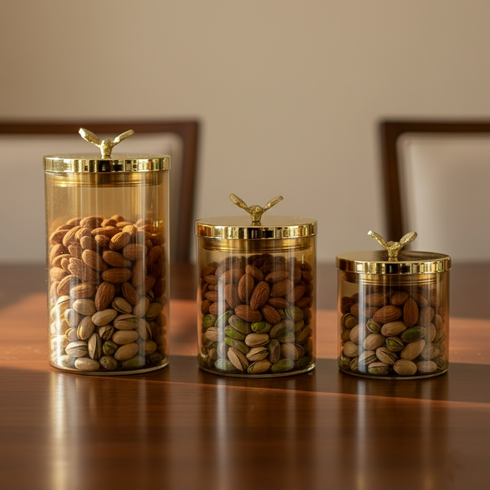 Glass Containers with Lid – Stylish and Durable Storage Solution for Kitchen & Home