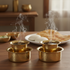 Glossy finish Brass Dabara-Tumbler Combo