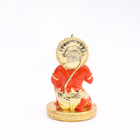 Gold-Plated Hanuman Idol – Spiritual Décor Item