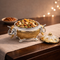 Gold-Plated Ornate Storage Bowl with Lid