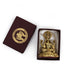 Gold-Polished Lakshmi Idol - Spiritual Decor Item