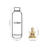 Gold-polished Lakshmi Idold