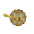 Gold and Silver Plated Decorative Bowl with Spoon