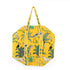 Golden Safari Quilted Duffle Bag - Hand Block Print