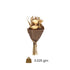 Golden Shimmering Dried Botanical Bouquet for Gifting