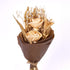 Golden Shimmering Dried Botanical Bouquet for Gifting