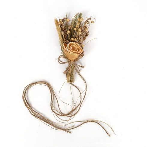 Golden floral bunch for Gifting