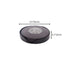 Black Tea Coasters - Bidri Art - Silver Inlay Work
