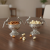 German Silver—Set of 2 Parrot Design Bowls