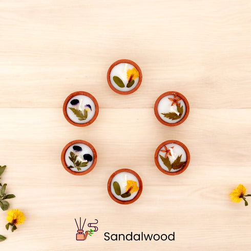 Set of 6 Scented Candle Box