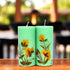 Eco-friendly Soy Wax Scented Pillar Candles - Set of 2