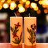 Eco-friendly Soy Wax Scented Pillar Candles - Set of 2