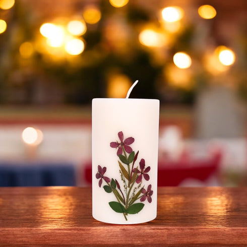 Eco-Friendly Soy Wax Scented Pillar Candle