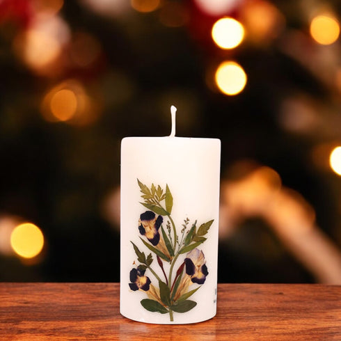 Eco-Friendly Soy Wax Scented Pillar Candle