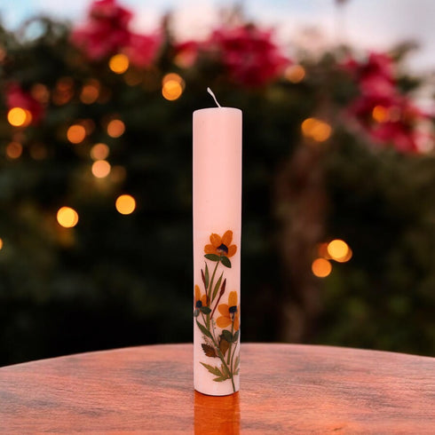 Eco-friendly Soy Wax Scented Pillar Candle