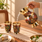 Hand-painted Brass Jug with Glass Set – 1 litre