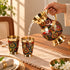 Hand-painted Brass Jug with Glass Set – 1 litre