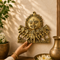 Handcrafted Brass Surya with Seven Horse Wall Hanging