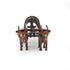 Handcrafted Brass Bullock Cart Showpiece