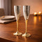 Handcrafted Brass Champagne Flute/Wine Glasses