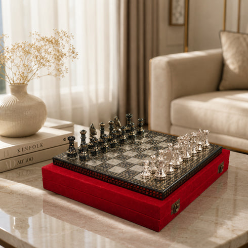 Handcrafted Brass Chess Set