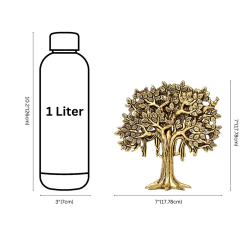 Handcrafted Brass Kalpavriksha Tree for Home Décor